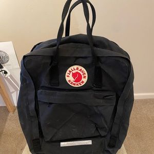 Fjallraven Large Backpack in black